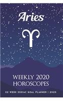Aries - Weekly 2020 Horoscopes: 52 Week Zodiac Goal Planner 2020