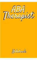 ABA Therapist Notebook