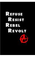 Refuse Resist Rebel Revolt