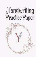 Handwriting Practice Paper: Writing Paper for Kids With Dotted Lined (Notebook With Dotted Lined Sheets for K-3 Students 100 Pages)