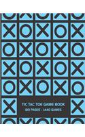 Tic Tac Toe Game Book: 120 Page Grid Sheet Book With 1,440 Blank Grid Sheets For Kids (8.5 x 11 in.)