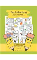 Pencil Adventures: Fun Coloring Book for Practicing Pencil Control