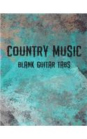 Country Music Blank Guitar Tabs