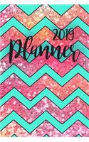 2019 Planner: Daily, Weekly and Monthly Organizer January 2019 - December 2019