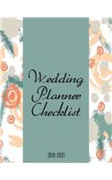 Wedding Planner Checklist: Wedding Planner and Organizer / Wedding Planner Book / Wedding Planner Binder / Wedding Planning and Organizer 2018 / Wedding Planning and Organizer