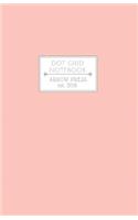 Dot Grid Notebook: Dotted Journal for Bullet Lists and Other Personalized Projects (Pastel Series) Soft Orange