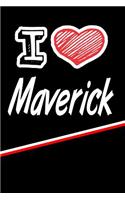 Maverick: I Love Name Writing Journal