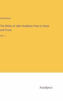 Works of John Hookham Frere in Verse and Prose