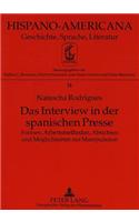 Das Interview in Der Spanischen Presse