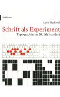 Schrift als Experiment