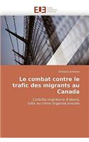 Combat Contre Le Trafic Des Migrants Au Canada