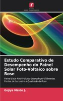 Estudo Comparativo de Desempenho do Painel Solar Foto-Voltaico sobre Rose