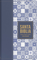 Biblia Rvr 1960 Letra Grande Tamaño Manual Símil Piel Azul Oscuro(bible Rvr 1960 Large Print Handsize Leatherlike Tiles Dark Blue (Spanish Edition)