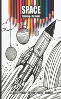 Space Coloring Book for All Ages