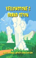 Yellowstone & Grand Teton Travel Journal & Activity Book for Kids