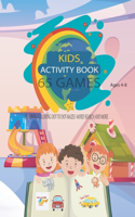 Kids Activity Book 65 Games