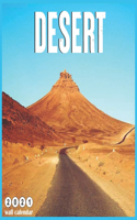 Desert 2021 Wall Calendar: 18 Months Mini Wall Calendar 2021