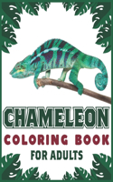 Chameleon Coloring Book For Adults