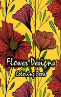 Flower Designs Coloring Book