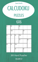 CalcuDoku Puzzles - 200 Hard Puzzles 6x6 vol.27