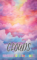 Clouds Reverse Coloring Book