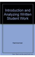 Introduction and Analyzing Written Student Work