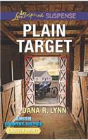 Plain Target: (1 Amish Country Justice)