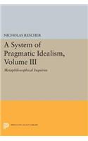 A System of Pragmatic Idealism, Volume III