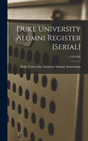 Duke University Alumni Register [serial]; v.22(1936)
