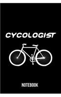 Cycologist - Notebook: Bicycle Fan
