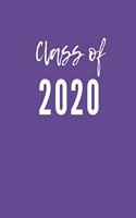Class of 2020: A Composition Notebook For Graduating Seniors (Purple Cover)