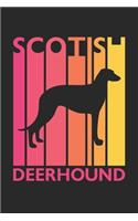 Scotish Deerhound Journal - Vintage Scotish Deerhound Notebook - Gift for Scotish Deerhound Lovers