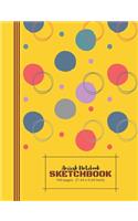 Amiesk Notebook - Sketch Book - 140 pages (7.44 x 9.69 inch)