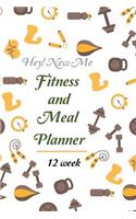 Hey New Me Fitness and Meal Planner