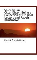 Spicilegium Ossoriense: Being a Collection of Original Letters and Papers; Illustrative(English)