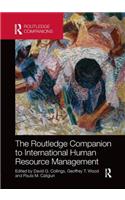 The Routledge Companion to International Human Resource Management