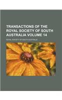 Transactions of the Royal Society of South Australia Volume 14