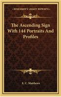 Ascending Sign With 144 Portraits And Profiles