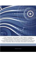 Articles on Civil Servants, Including: Civil Service, Animal Control Officer, Danielle Pletka, Deputy Marriage Commissioner, Civil Service Commission, Carl Steenstrup, Hisham Al Hussein, 