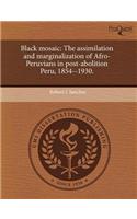 Black Mosaic: The Assimilation and Marginalization of Afro-Peruvians in Post-Abolition Peru