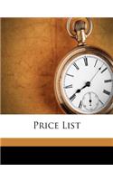 Price List