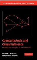 Counterfactuals and Causal Inference: Methods and Principles for Social Research