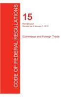 CFR 15, Part 800-end, Commerce and Foreign Trade, January 01, 2017 (Volume 3 of 3)