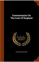 Commentaries On The Laws Of England