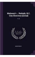 Maloney's ... Raleigh, N.C. City Directory [serial]