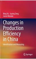 Changes in Production Efficiency in China