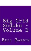 Big Grid Sudoku - Volume D