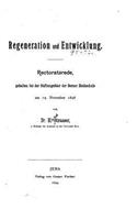Regeneration und Entwicklung