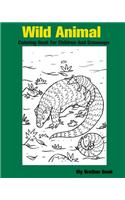 Wild Animal Coloring Book For Children And Grownups