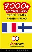 7000+ French - Finnish Finnish - French Vocabulary